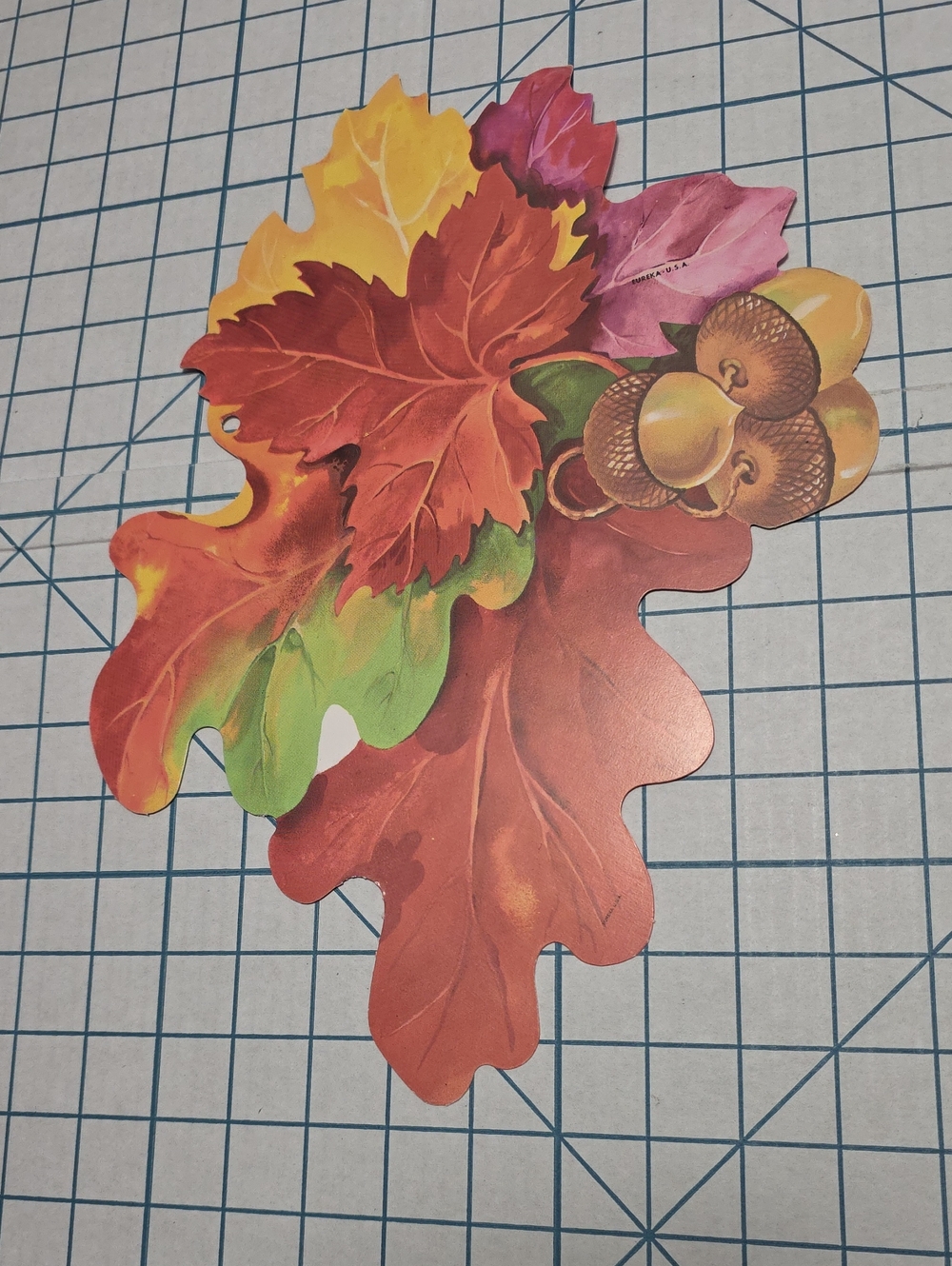 Autumn Leaf Wall And Acorn Die Cut, Eureka, 12.5" X 9.5", #2 Of 2